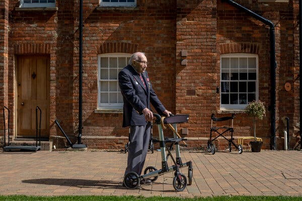 As Britain became one of the worst-hit countries by the pandemic last year, Captain Tom Moore raised £33 million, or $45 million, for the overstretched National Health Service.